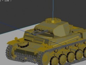 panzer tank i Modello 3D