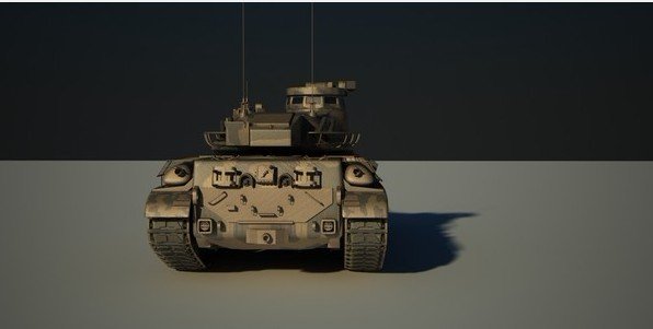 amx30 b2 tanke 3D Model .c4d .max .obj .3ds .fbx .stl .blend 