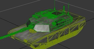 m1 tank 3D Model .c4d .max .obj .3ds .fbx .stl .blend 