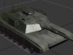m1 tank 3D Model