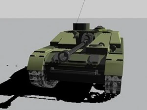 タンク 3DS 1 3Dモデル