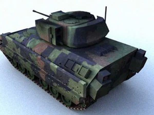 ブラッドレーロータンク 3Dモデル