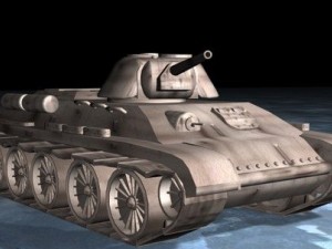 t34 tank 1 3D Model