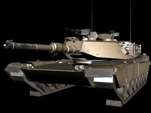 abrams tank 3D Model