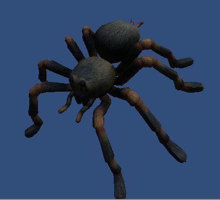spider 3D Model .c4d .max .obj .3ds .fbx .stl .blend 