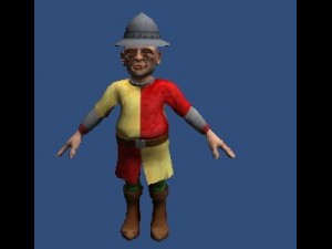 guard worker 3D Model