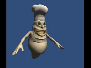 cook ghost 3D Model