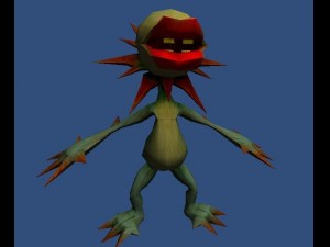 miss thistle plantmonster 3D Model