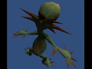 miss thistle plantmonster 3D Model