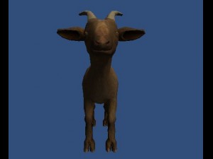 goat 1 3D Model