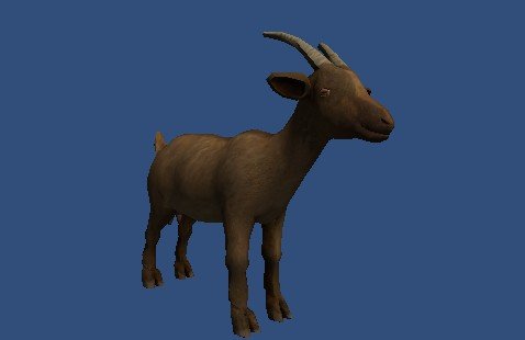 goat2 3D Model .c4d .max .obj .3ds .fbx .stl .blend 