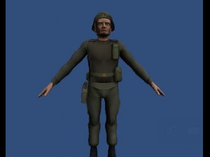 solider green 3D Model