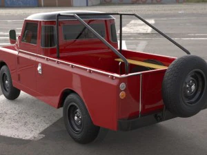 land rover pickup 3D Model