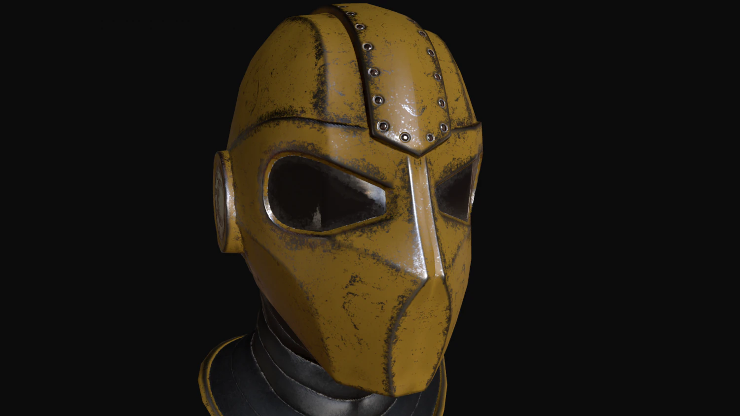 maschera Modello 3D .c4d .max .obj .3ds .fbx .stl .blend 