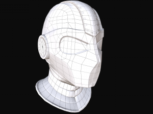 mask Modèle 3D