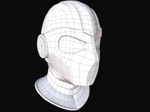 maschera Modello 3D