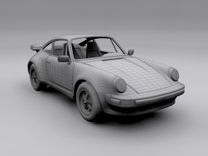 porsche 911 turbo 3D Model