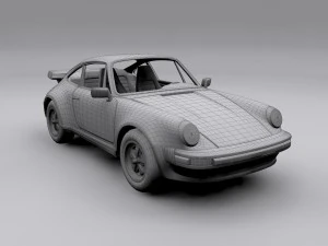 porsche 911 turbo Modelo 3D