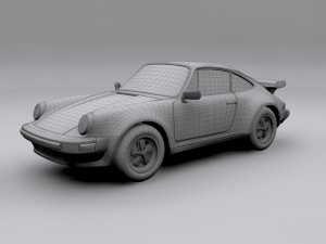 porsche 911 turbo 3D Model