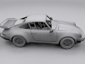 porsche 911 turbo 3D Model