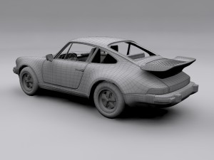 porsche 911 turbo 3D Model