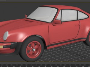 porsche 911 turbo 3D Model