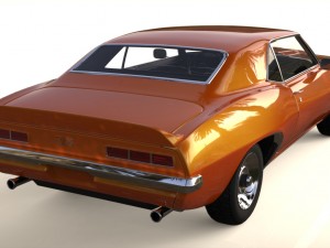 chevrolet camaro z28 Modelo 3D