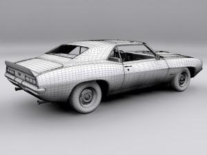 chevrolet camaro z28 Modelo 3D