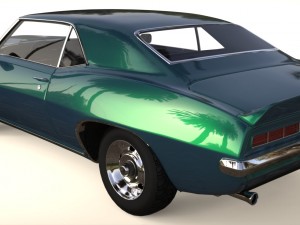 chevrolet camaro z28 Modelo 3D