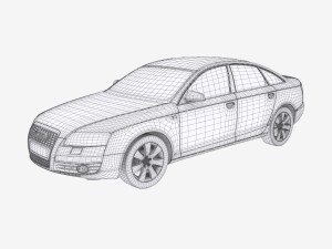 audi 6 3Dモデル