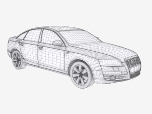 audi 6 3Dモデル