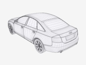 audi 6 3Dモデル