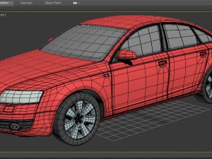 audi 6 3Dモデル