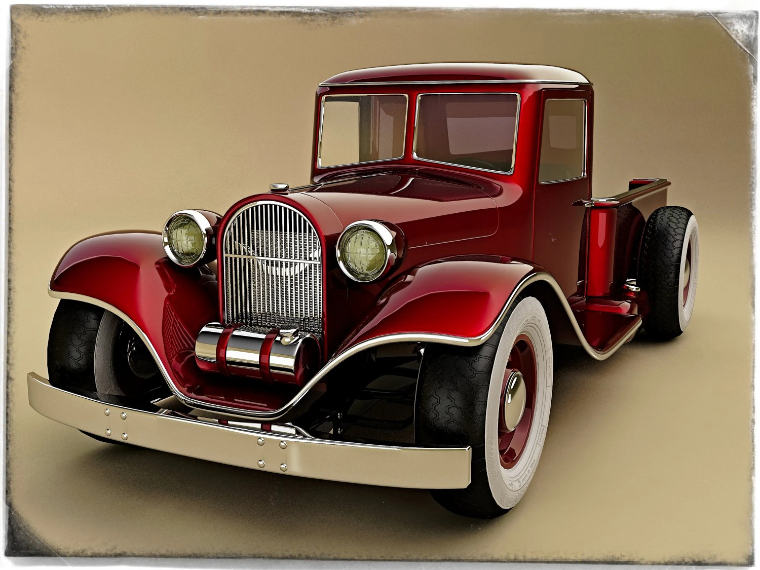 verga calda Modello 3D .c4d .max .obj .3ds .fbx .stl .blend