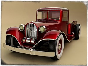 hot rod Modèle 3D