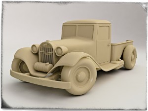 hot rod 3D 模型