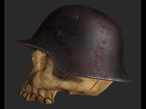 skull 3D 模型