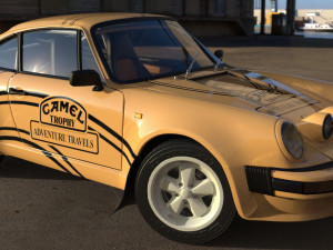 porsche 911 safari 3D Model
