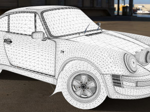 porsche 911 safari 3D Model