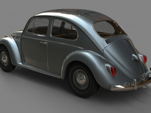 volkswagen beetle Modelo 3D