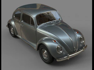 volkswagen beetle 3D Model