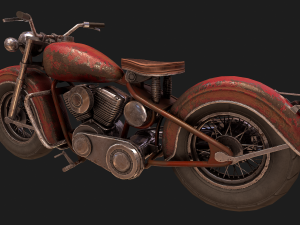 motorcycle 3D Модель