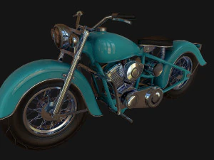 motociclo Modello 3D
