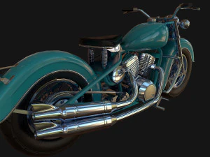 motociclo Modello 3D