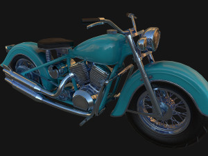 motorcycle 3D Модель