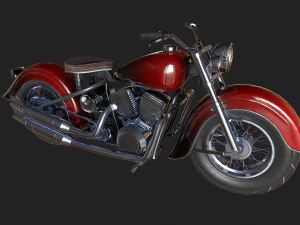 motociclo Modello 3D