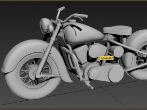 motorcycle 3D Модель