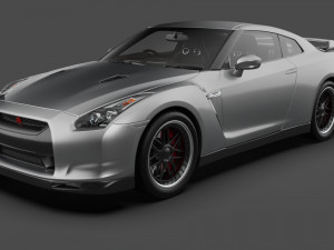 Nissan GTR Modèle 3D