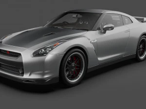 Nissan GTR Modello 3D
