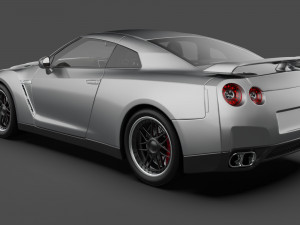 Nissan GTR Model 3D